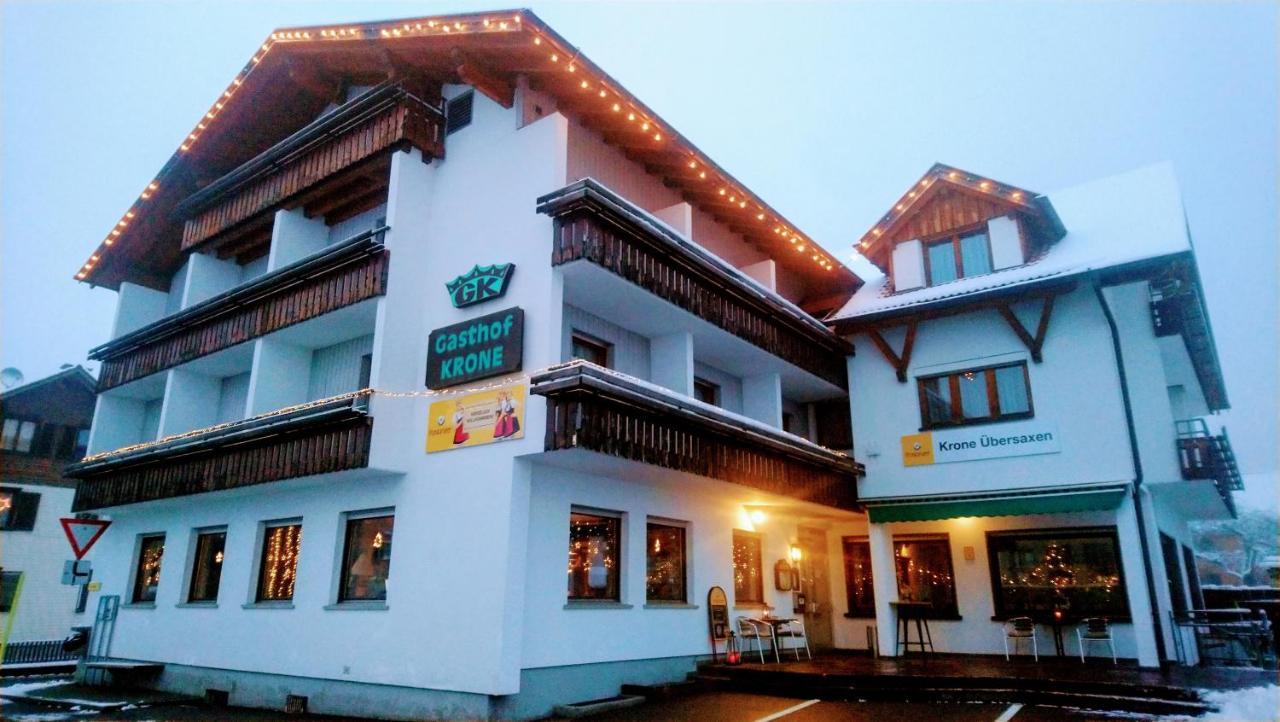 Gasthaus Krone Ubersaxen Екстериор снимка